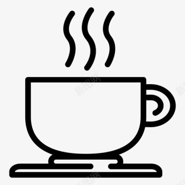茶袋饮料图标图标