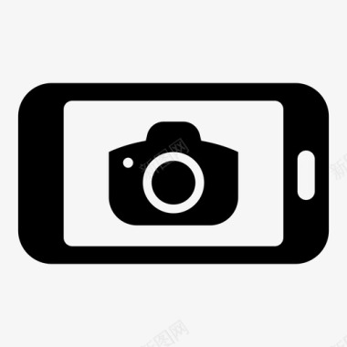 智能手机摄影手机相机图标图标