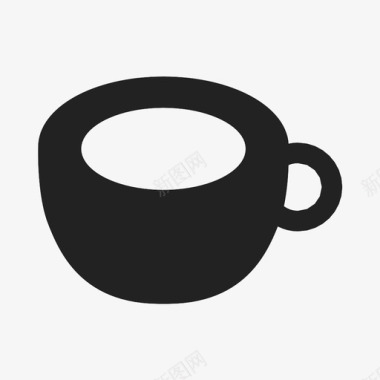 茶杯茶碟马克杯图标图标