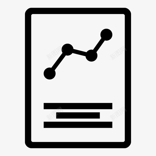 报告统计信息图表图标svg_新图网 https://ixintu.com 信息图表 报告 数据可视化 数据报告 文档 统计