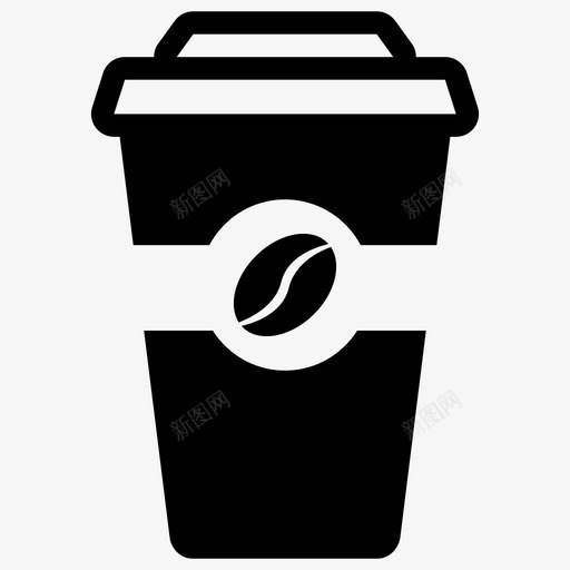 咖啡外卖咖啡早上图标svg_新图网 https://ixintu.com 去咖啡 咖啡 咖啡因 外卖咖啡 早上 早餐 热的 饮料