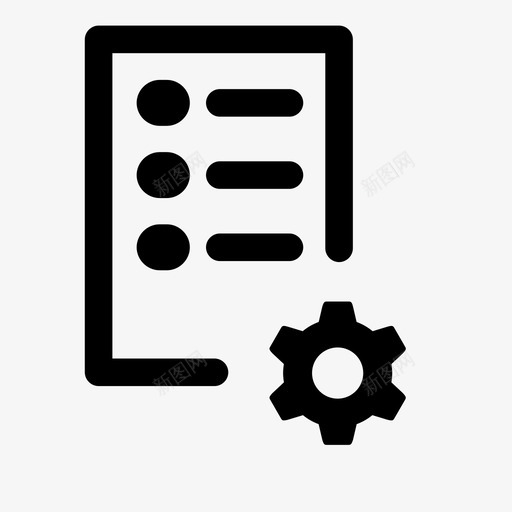 列表设置项目符号列表项目符号图标svg_新图网 https://ixintu.com 中心距 列表设置 项目符号 项目符号列表 齿轮