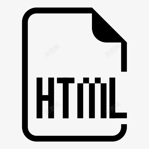 html文件文件类型文件名图标svg_新图网 https://ixintu.com html文件 文件名 文件扩展名 文件类型 文档