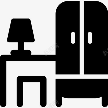 家具橱柜餐厅图标图标