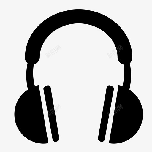 耳机技术声音图标svg_新图网 https://ixintu.com 乐趣 听觉 声音 大学 大学生活 娱乐 技术 耳机 音乐 音量