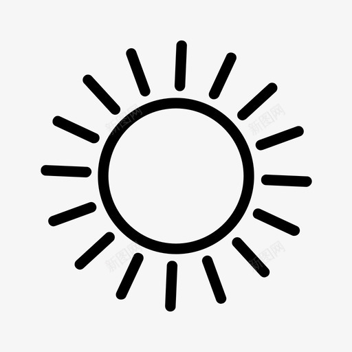太阳假期热带图标svg_新图网 https://ixintu.com 侧面 假期 夏季图标 夏日 太阳 旅行 时间 热带 阳光