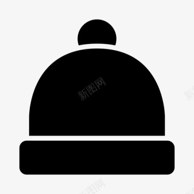 毛衣帽配件服装图标图标