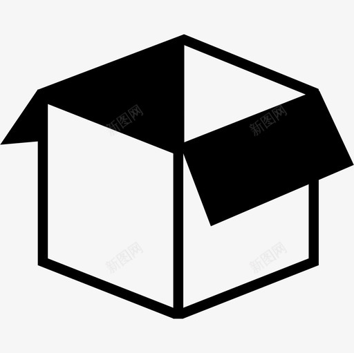 开箱形状工具和用具金融和贸易图标svg_新图网 https://ixintu.com 工具和用具 开箱形状 金融和贸易