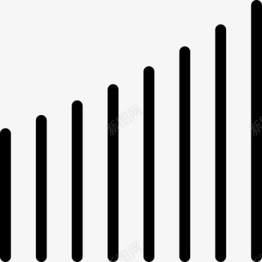 图表统计信号图标图标