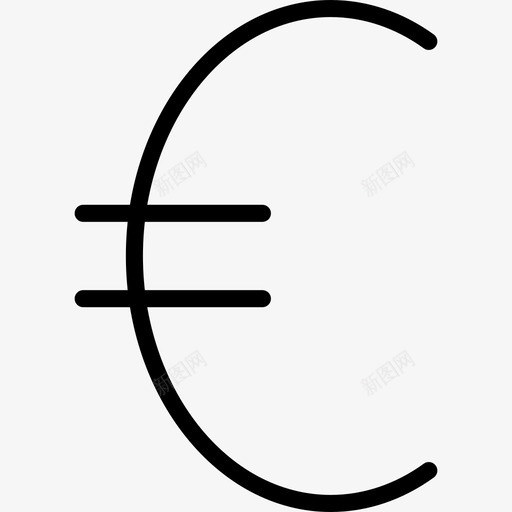 欧元经济欧洲图标svg_新图网 https://ixintu.com 会计 商业和金融 欧元 欧洲 符号 经济 经济学 货币 金融 金融业务