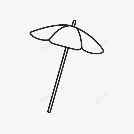 parasol图标svg_新图网 https://ixintu.com parasol