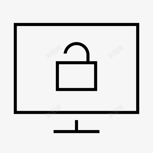 锁定计算机安全保护图标svg_新图网 https://ixintu.com it保护 it安全 人员 保护 安全 密钥 登录 锁定计算机 防火墙