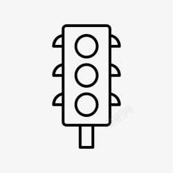 警车灯PNG交通灯红绿灯停车灯图标高清图片