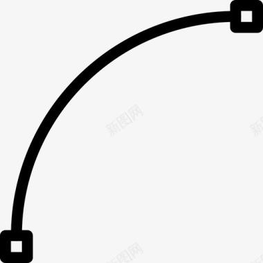 贝塞尔曲线锚点图标图标