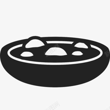 咖喱碗一碗食物图标图标