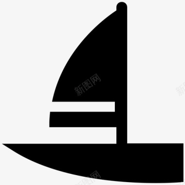 帆船海洋大海图标图标