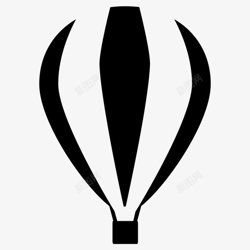 热气球冒险漂浮图标svg_新图网 https://ixintu.com 冒险 漂浮 热气球 运输 运输符号 飞行