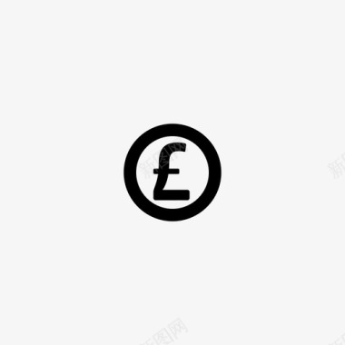英镑购买支付图标图标