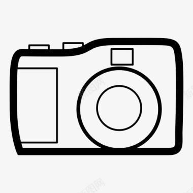 尼康相机摄影p7000图标图标