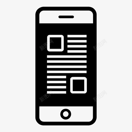 智能手机文本表格图标svg_新图网 https://ixintu.com iphone 图像 图片 手机 报告 文本 文档 智能手机 表格 超赞智能手机暗版 通讯