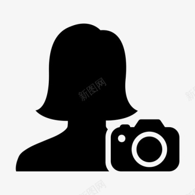 摄影师视频用户图标图标