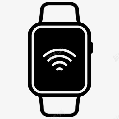 信号wifi手表图标图标