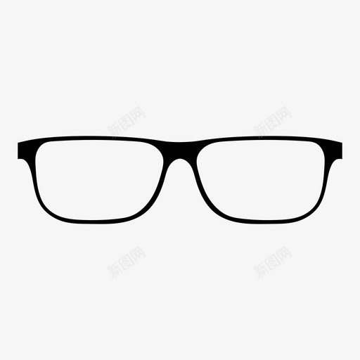眼镜视图视力图标svg_新图网 https://ixintu.com 外观 框架 眼镜 视力 视图 设计 质量