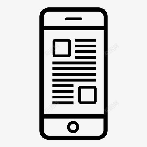 智能手机文本表格图标svg_新图网 https://ixintu.com iphone 图像 图片 手机 报表 文本 文档 智能手机 表格 设备 超赞智能手机
