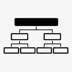 金字塔流程图组织图组织结构图结构图标高清图片