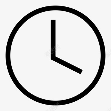 时钟拨号盘时间表图标图标