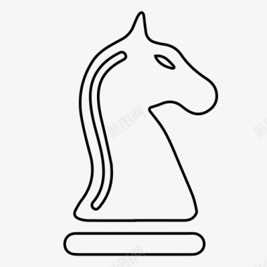 骑士马游戏图标图标