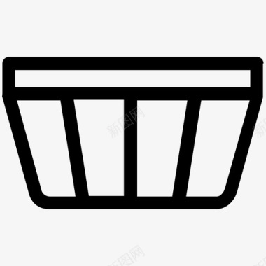 洗衣篮数字衣柜时尚策划应用程序图标图标