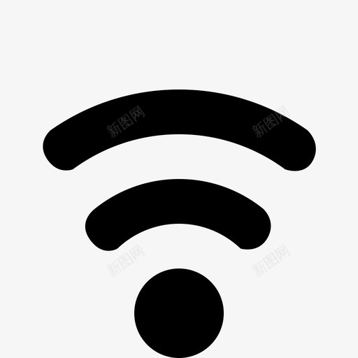 wifi信号互联网接收图标svg_新图网 https://ixintu.com wi-fi wi-fi信号 wifi信号 互联网 多媒体 接收