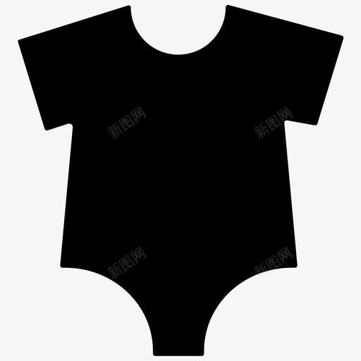 一件衣服婴儿图标svg_新图网 https://ixintu.com 一件 儿童服装 婴儿 婴儿服装 幼儿服装 衣服