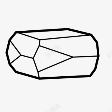 水晶宝藏半宝石图标图标