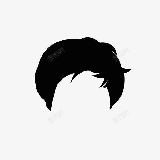 头发男孩孩子图标svg_新图网 https://ixintu.com 头发 孩子 样式 男孩 男孩头发和脸 编码器 脸
