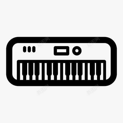 钢琴声音音乐家图标svg_新图网 https://ixintu.com 乐器 声音 旋律 钢琴 钢琴logo 音乐家