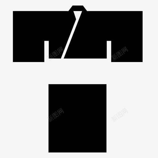 和服服装日本图标svg_新图网 https://ixintu.com 传统 和服 御田 日本 服装