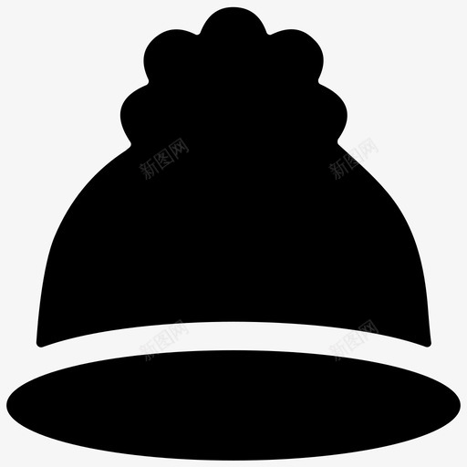 采购产品帽子羊毛帽绒球帽图标svg_新图网 https://ixintu.com 头饰 帽子 绒球帽 羊毛帽 配件 采购产品帽子 针织帽