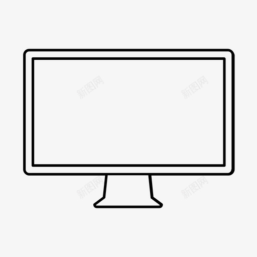台式显示器电视屏幕平板电视图标svg_新图网 https://ixintu.com 台式显示器 平板电视 显示器 桌面屏幕 电脑屏幕 电脑显示器 电视屏幕 苹果产品