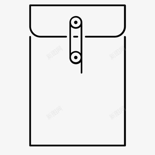 密封文件夹文件信封图标svg_新图网 https://ixintu.com 信封 密封文件夹 文件 法律文件 纸张