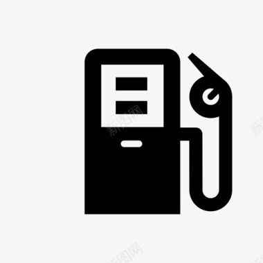 燃料汽车天然气图标图标