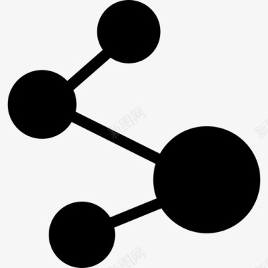 分子科学节点图标图标