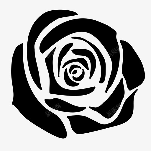 玫瑰花朵花束图标svg_新图网 https://ixintu.com 五颜六色 气味 浪漫 玫瑰 花 花朵 花束 香水
