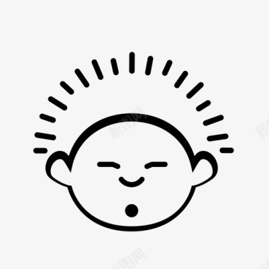 男孩刻板印象孩子图标图标