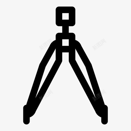 指南针范围半径图标svg_新图网 https://ixintu.com 位置 几何 半径 周长 域 导航 指南针 简单的卷曲图标 绘图罗盘 范围