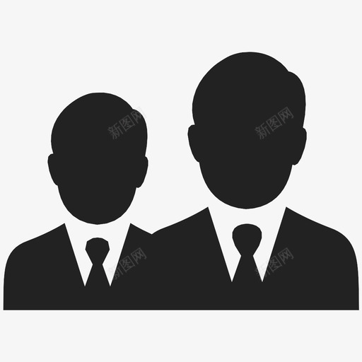 业务团队用户领带图标svg_新图网 https://ixintu.com 业务团队 人员 企业 公司 团队 团队合作 套装 用户 男士 领带
