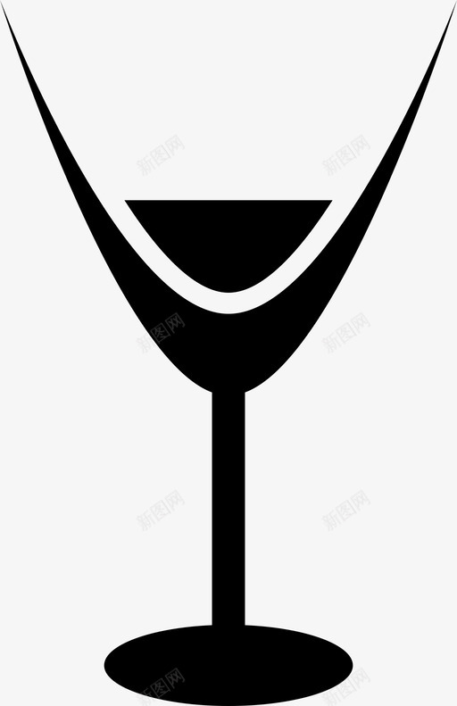 玻璃杯葡萄酒威士忌图标svg_新图网 https://ixintu.com 倒酒 威士忌 朗姆酒 派对 灌装 玻璃器皿 玻璃杯 葡萄酒 饮用玻璃杯