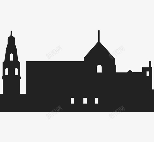 西班牙科尔多瓦清真寺大教堂图标svg_新图网 https://ixintu.com 西班牙科尔多瓦清真寺大教堂