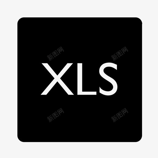 xls文件格式图标svg_新图网 https://ixintu.com xls 文件格式